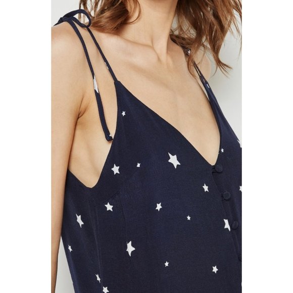 TopShop Star Print Midi Dress 2 - Picture 4 of 10